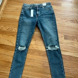 Topshop Jamie High Waisted Skinny Jeans.